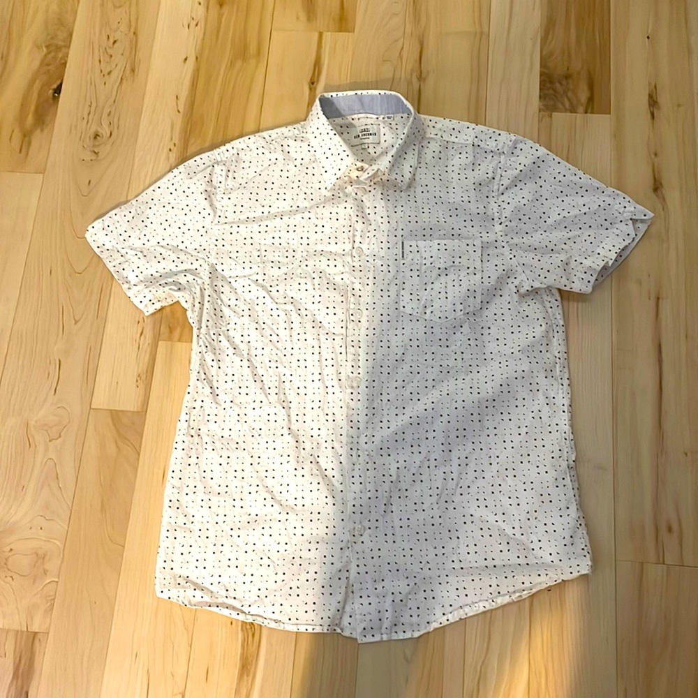 White Short Sleeve Button Down - Ben Sherman